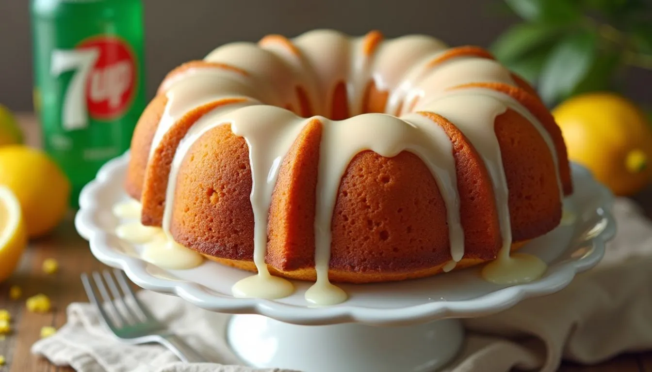 7 Up Cake Recipe Moist Delicious Dessert
