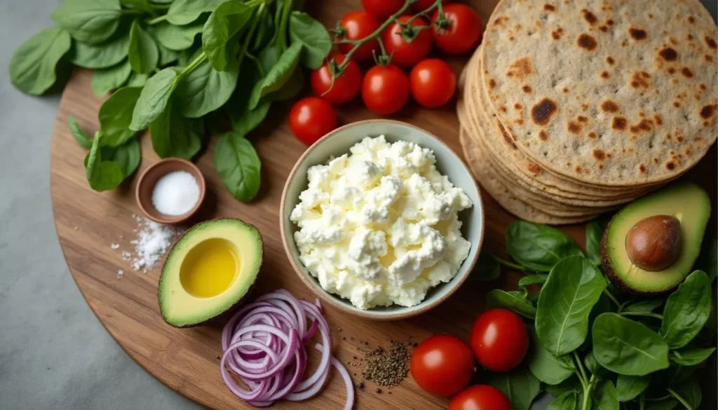 Cottage Cheese Wrap Ingredients Cottage Cheese Wrap Ingredients