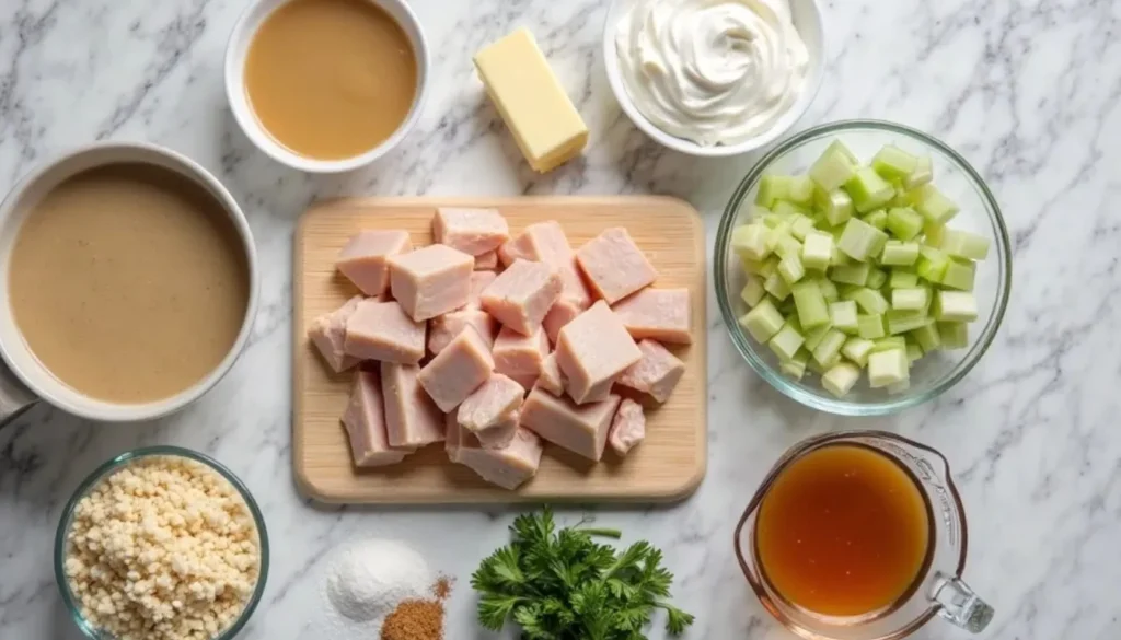 Creamy Chicken Casserole Ingredients