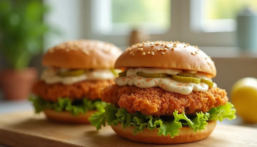 Crispy Spicy Chicken Sandwich Crispy Spicy Chicken Sandwich