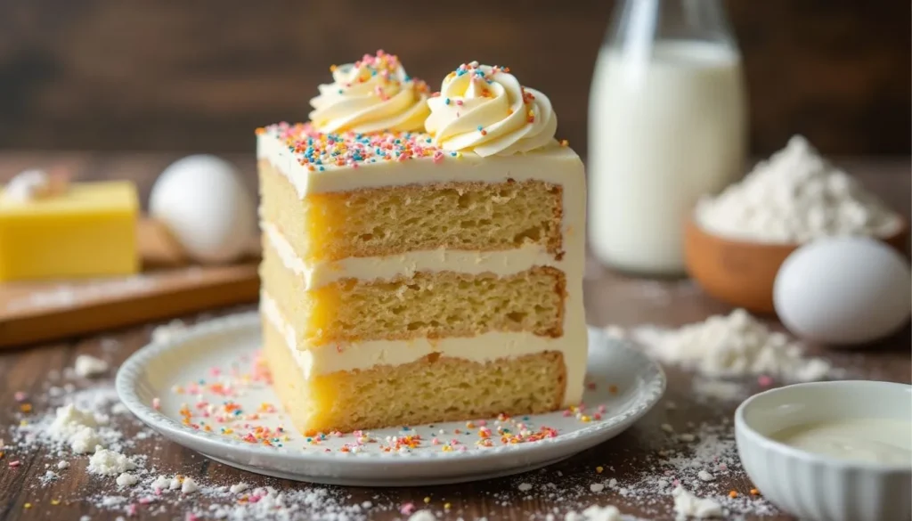 Homemade Birthday Cake Preparation Homemade Birthday Cake Preparation