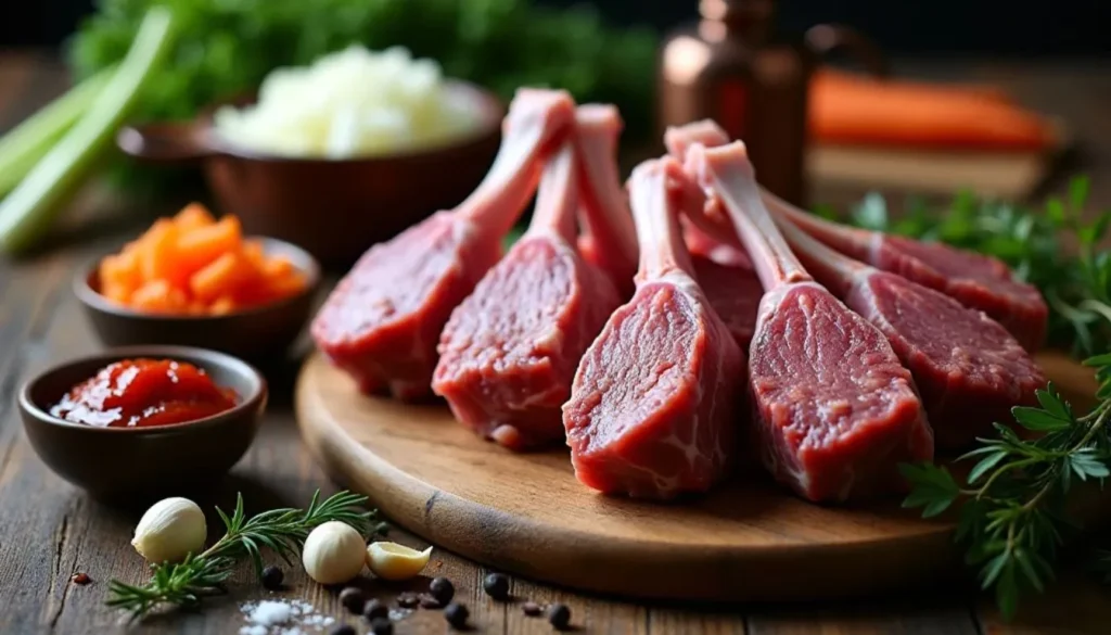 Ingredients for Lamb Shank Stew Ingredients for Lamb Shank Stew