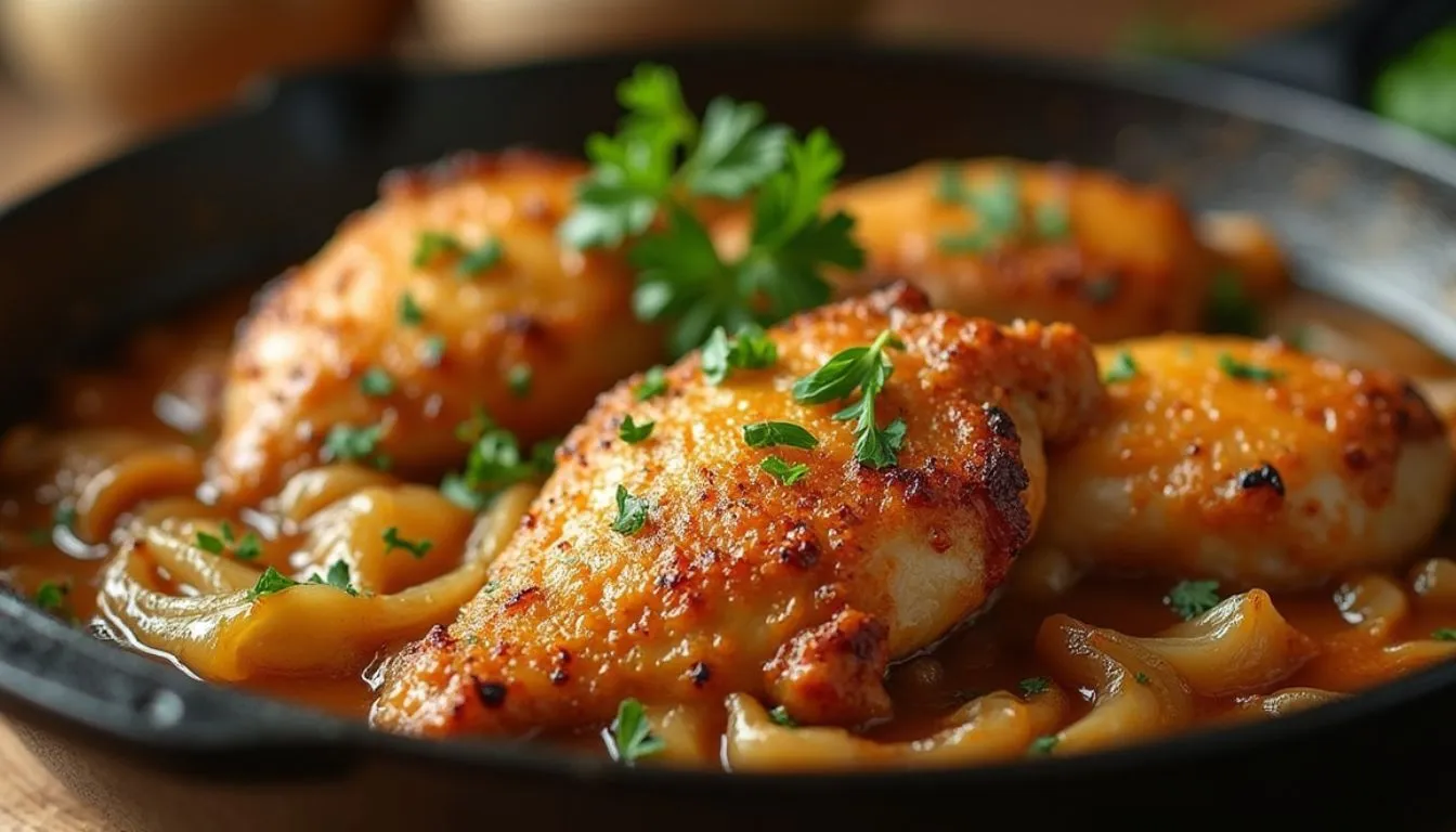 Smothered Chicken recipe