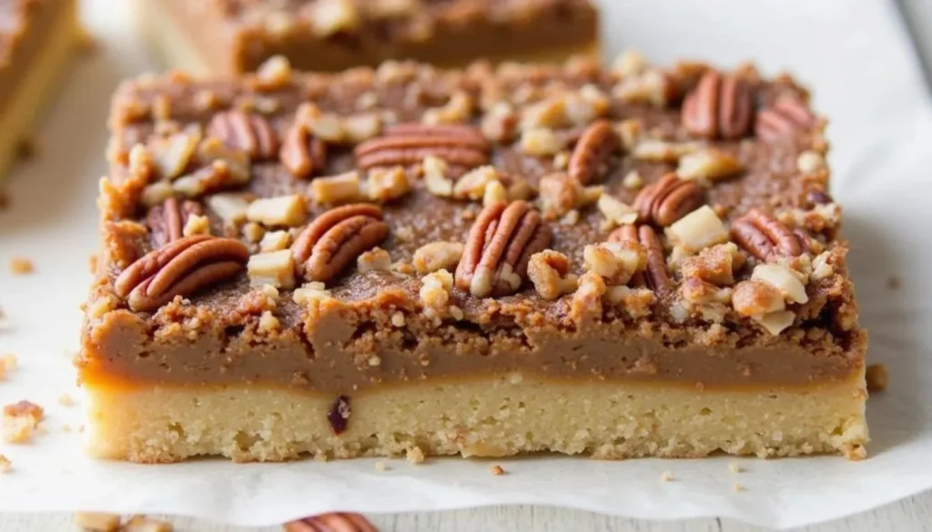 Southern Pecan Bars Dessert