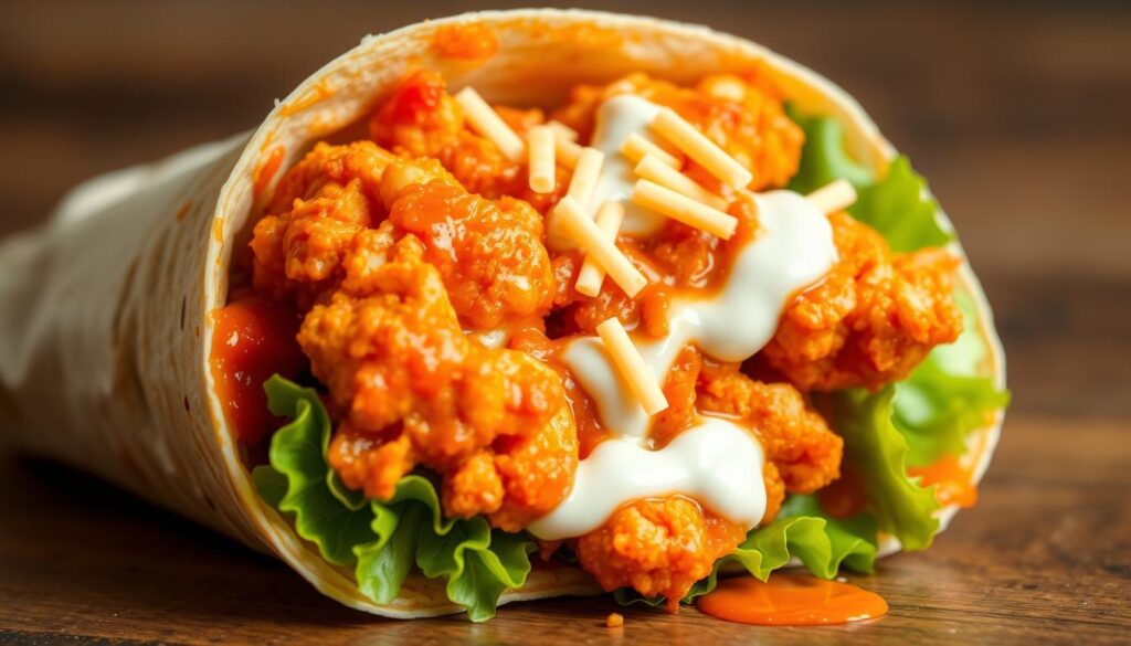 Spicy Buffalo Chicken Wrap Spicy Buffalo Chicken Wrap