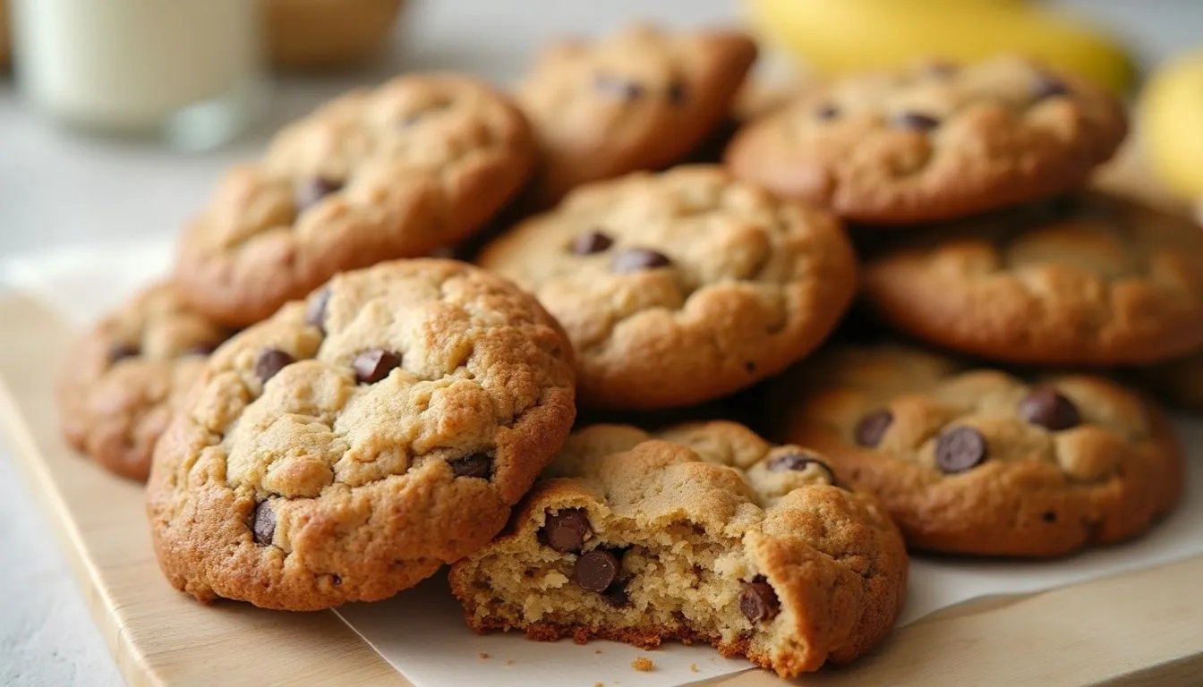 banana bread cookies recipe