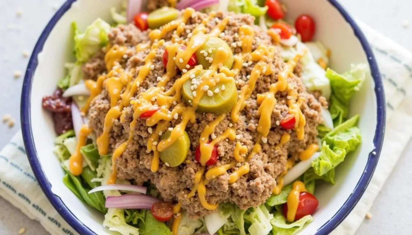big mac salad recipe