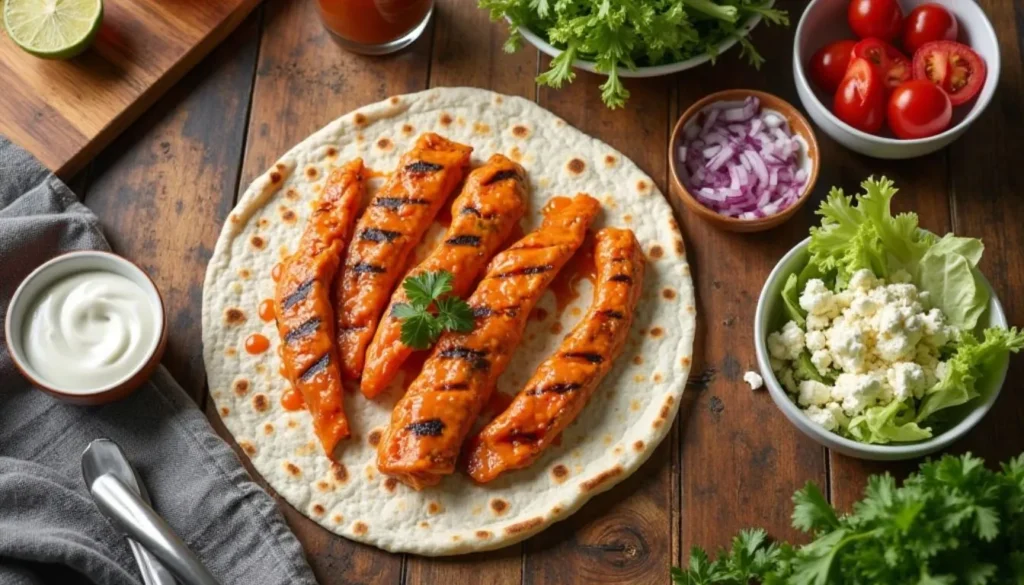 Buffalo Chicken Wrap Ingredients buffalo chicken wrap ingredients