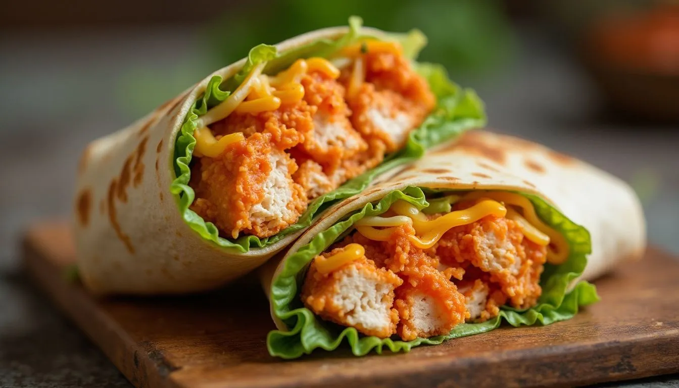 buffalo chicken wrap recipe