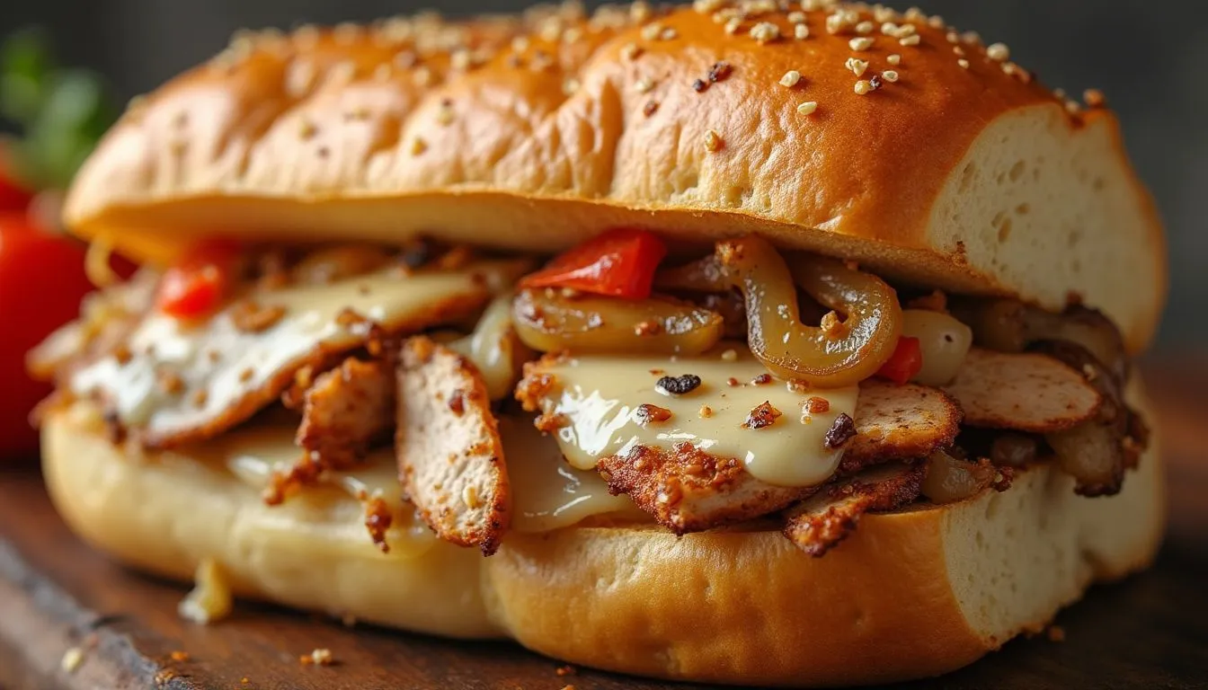 chicken philly cheesesteak recipe