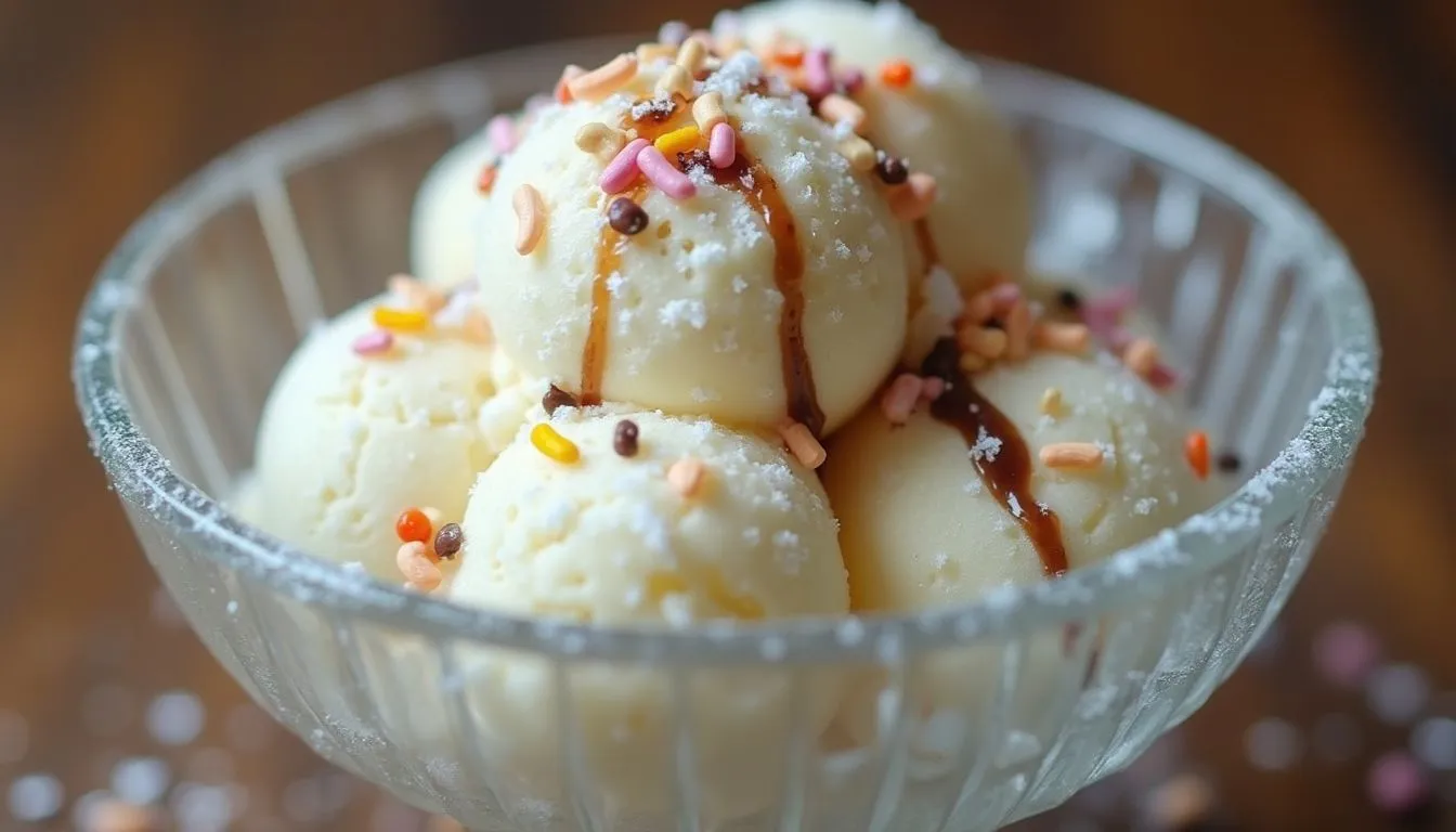 snow ice cream recipe