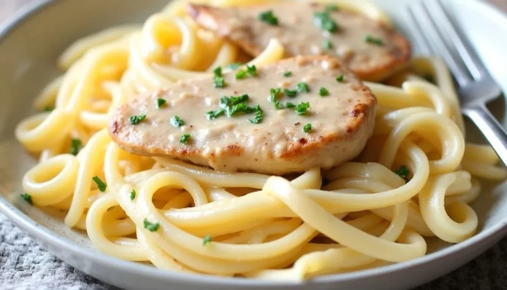 Classic Chicken Alfredo Family Dinner