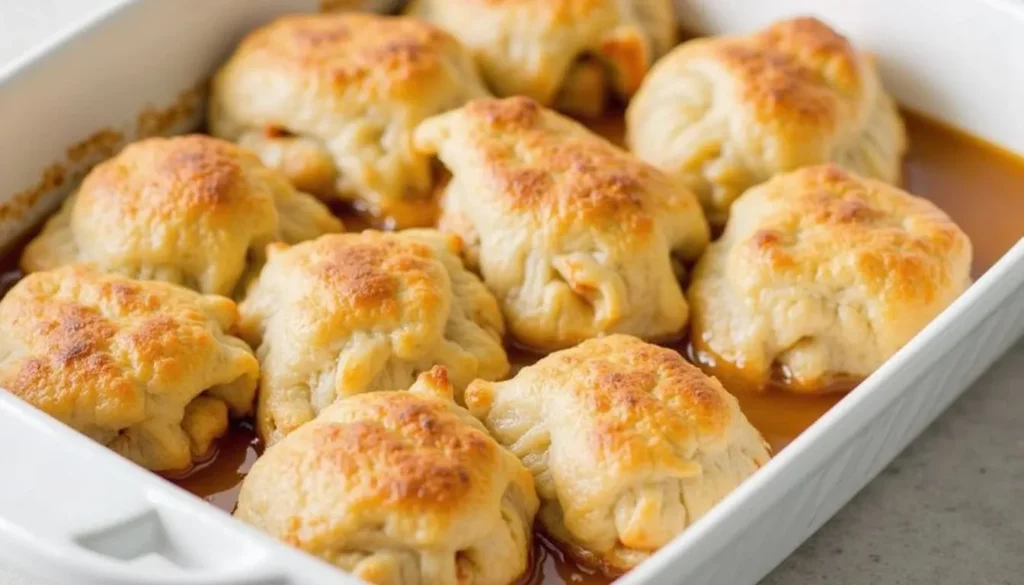Delicious Fall Apple Dumplings