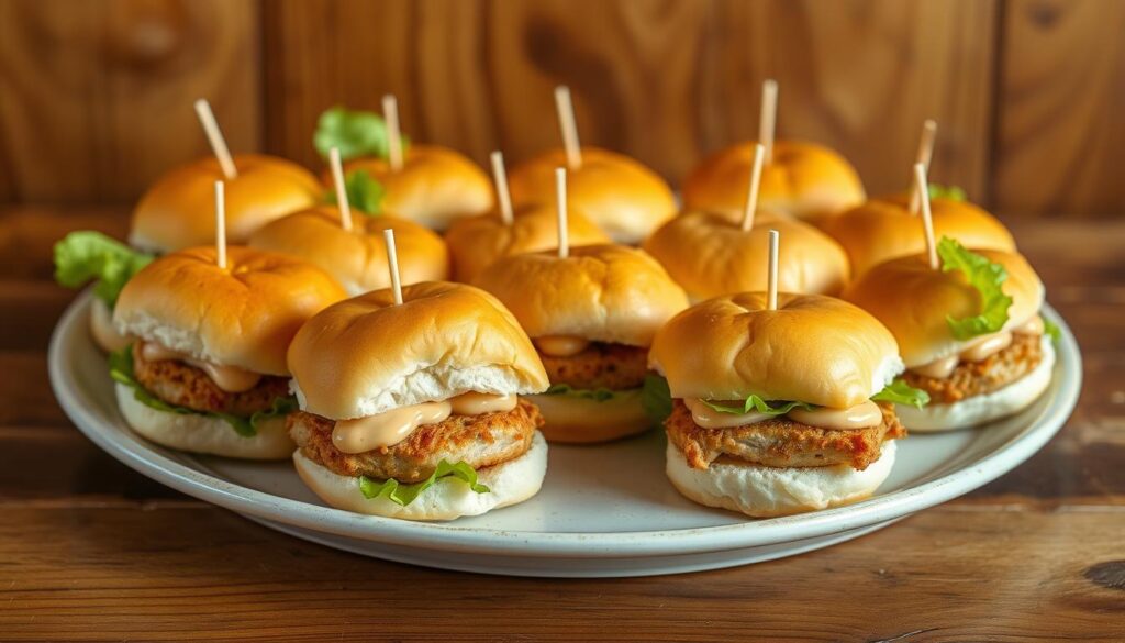 Mini Chicken Sandwiches Platter Mini Chicken Sandwiches Platter