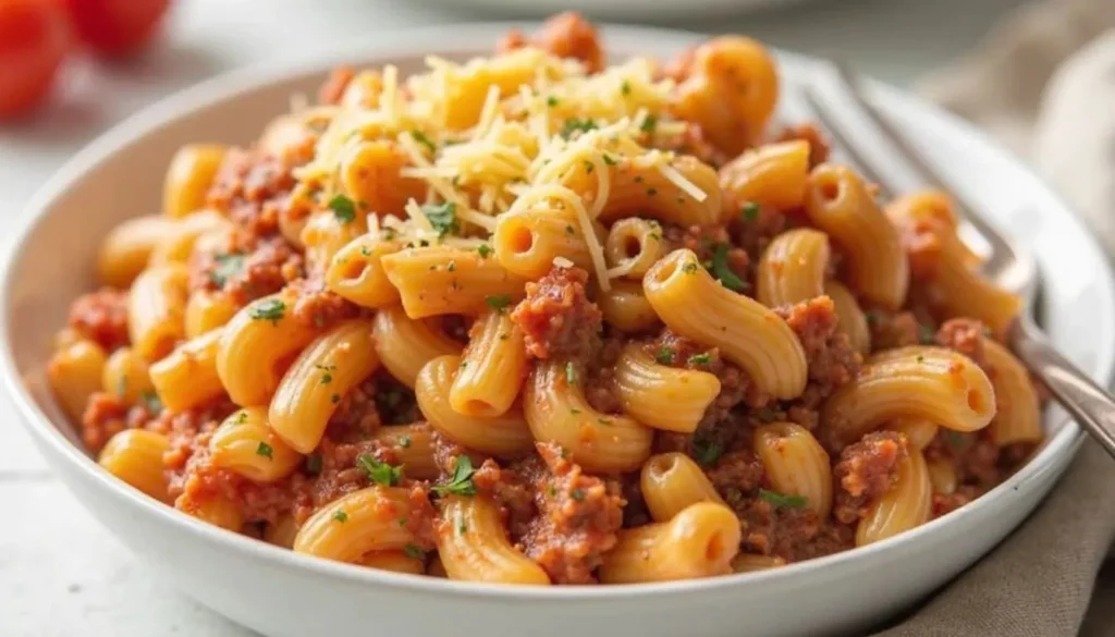 beefaroni recipe