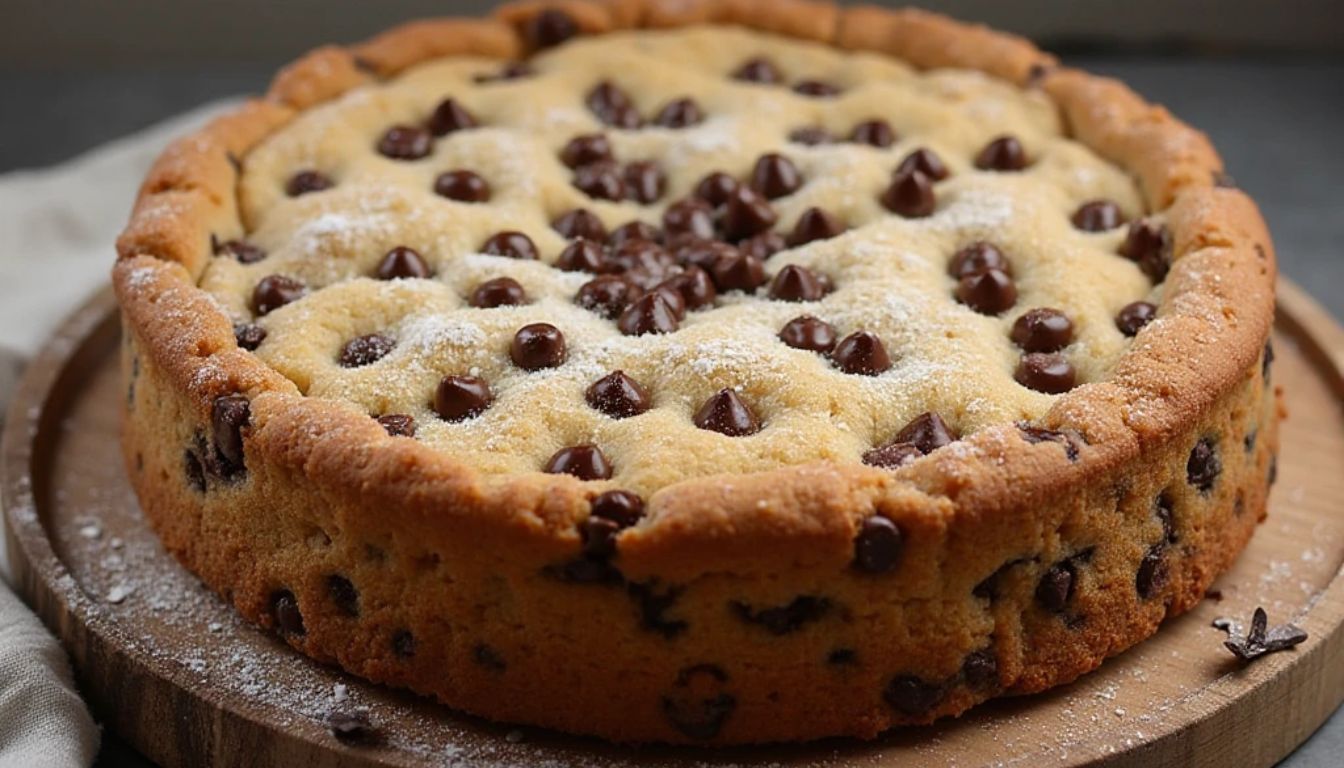 chocolate chip cookie cake recipe​