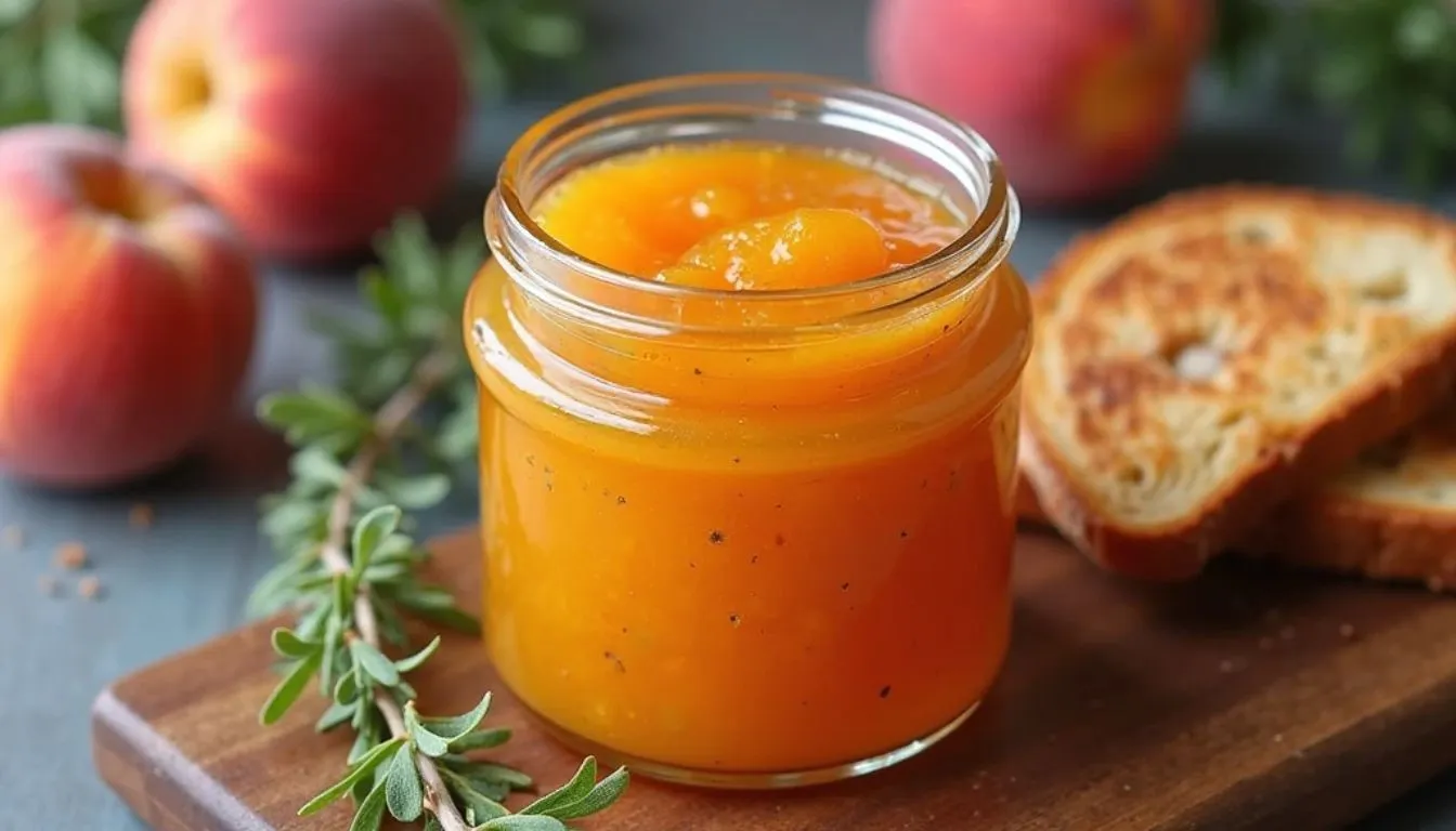 peach jam recipe