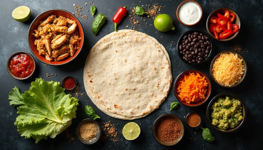Chicken Burrito Ingredients Chicken Burrito Ingredients