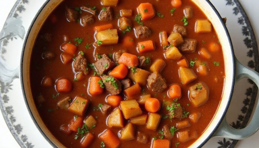 Hearty Beef Stew Preparation