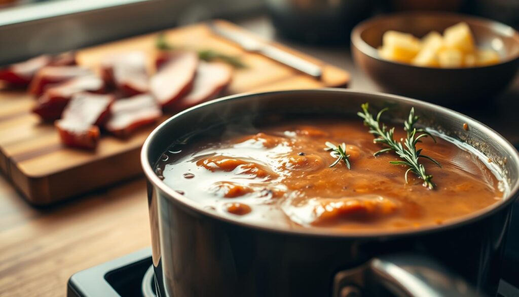 Homemade Beef Gravy Preparation Homemade Beef Gravy Preparation