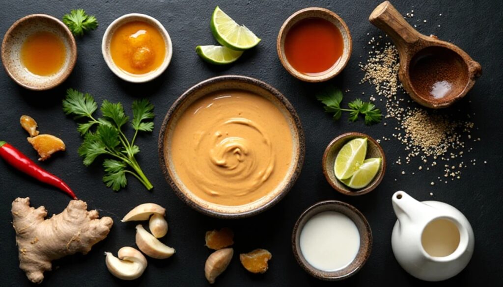 Thai Peanut Sauce Ingredients Thai Peanut Sauce Ingredients