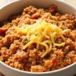 ground beef and rice recipe