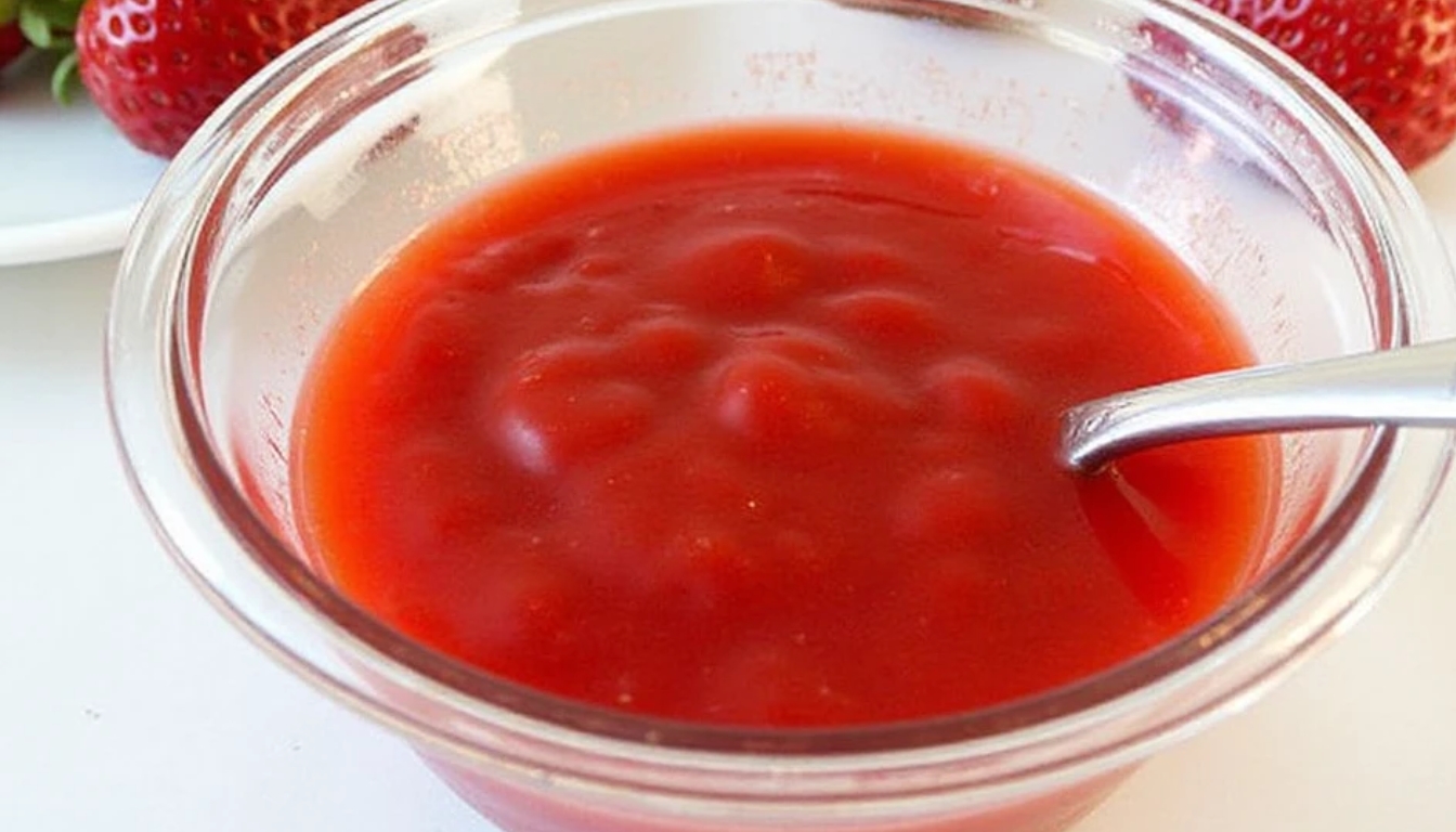 strawberry sauce recipe​